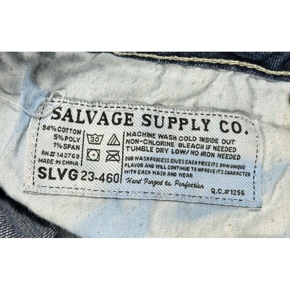 Buckle Salvage Mayhem Regular Bootcut Jeans Men’s 33L (35x33) Blue Denim READ - Picture 8 of 10